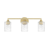 Capital Lighting 120531CG422 Milan 3 Bulb Bathroom Light - Capital Gold