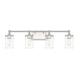 Capital Lighting 120741PN423 Camden 4 or more Bulb Bathroom Light - Polished Nickel