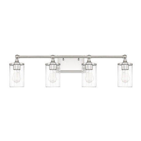 Capital Lighting 120741PN423 Camden 4 or more Bulb Bathroom Light - Polished Nickel