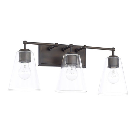 Capital Lighting 121731OB431 3 Bulb Bathroom Light - Old Bronze