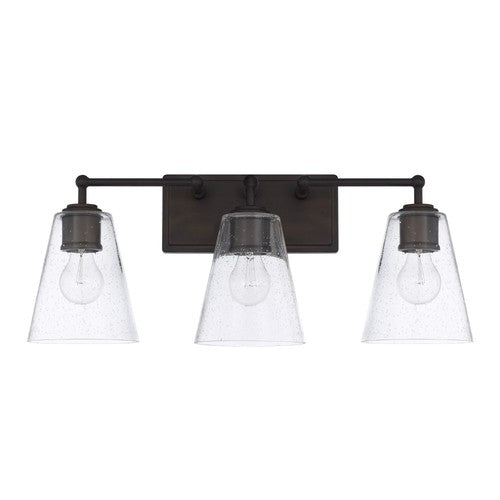 Capital Lighting 121731OB463 3 Bulb Bathroom Light - Old Bronze