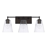 Capital Lighting 121731OB463 3 Bulb Bathroom Light - Old Bronze