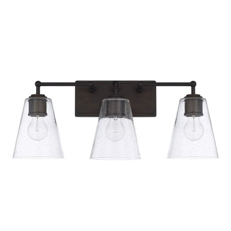 Capital Lighting 121731OB463 3 Bulb Bathroom Light - Old Bronze