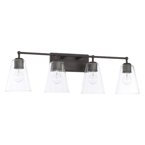 Capital Lighting 121741OB431 4 or more Bulb Bathroom Light - Old Bronze