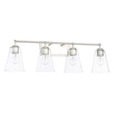 Capital Lighting 121741PN431 4 or more Bulb Bathroom Light - Polished Nickel