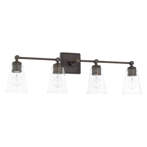 Capital Lighting 121841OB432 Rory 4 or more Bulb Bathroom Light - Old Bronze