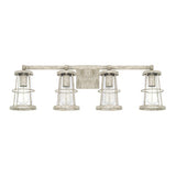 Capital Lighting 127441MS Beaufort 4 or more Bulb Bathroom Light - Mystic Sand