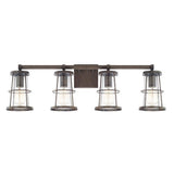 Capital Lighting 127441NG Beaufort 4 or more Bulb Bathroom Light - Nordic Grey