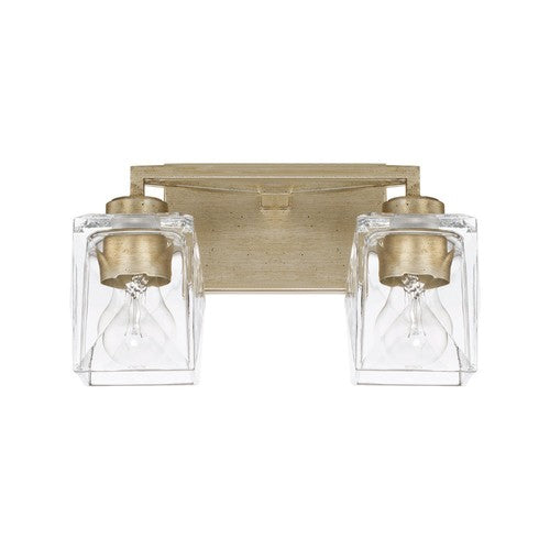 Capital Lighting 128121WG459 Karina 2 Bulb Bathroom Light - Winter Gold
