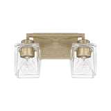 Capital Lighting 128121WG459 Karina 2 Bulb Bathroom Light - Winter Gold