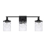 Capital Lighting 128831MB451 Collier 3 Bulb Bathroom Light - Matte Black