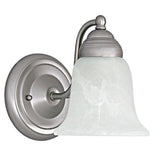 Capital Lighting 1361MN117 1 Bulb Wall Sconce - Matte Nickel