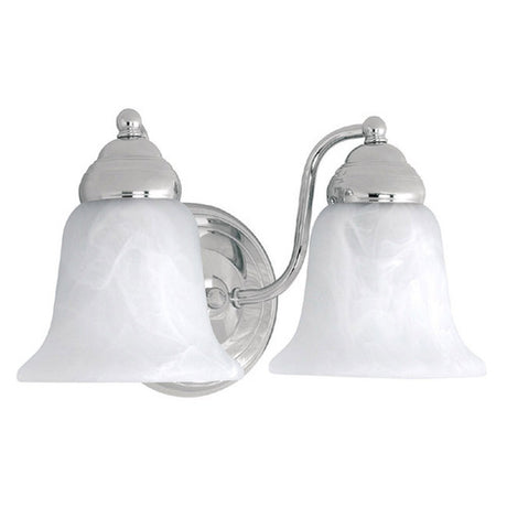Capital Lighting 1362CH117 Brady 2 Bulb Bathroom Light - Chrome