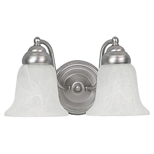 Capital Lighting 1362MN117 Brady 2 Bulb Bathroom Light - Matte Nickel