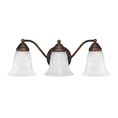 Capital Lighting 1363BB117 Brady 3 Bulb Bathroom Light - Burnished Bronze