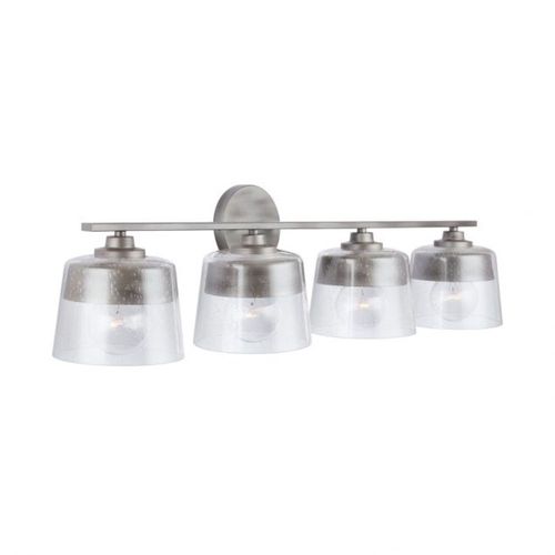 Capital Lighting 138241WY Decker 4 or more Bulb Bathroom Light - Washed Grey