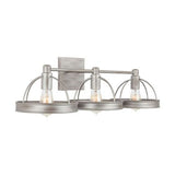 Capital Lighting 138431WY Independent 3 Bulb Bathroom Light - Washed Grey