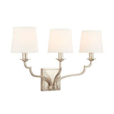Capital Lighting 138731WG698 Ophelia 3 Bulb Bathroom Light - Winter Gold