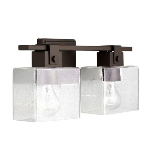 Capital Lighting 139124OR498 Independent 2 Bulb Bathroom Light - Oil Rubbed Bronze