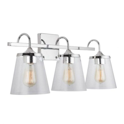 Capital Lighting 139132CH496 Jayne 3 Bulb Bathroom Light - Chrome