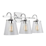 Capital Lighting 139132CH496 Jayne 3 Bulb Bathroom Light - Chrome