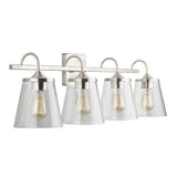 Capital Lighting 139142BN496 Jayne 4 or more Bulb Bathroom Light - Brushed Nickel