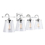 Capital Lighting 139142CH496 Jayne 4 or more Bulb Bathroom Light - Chrome