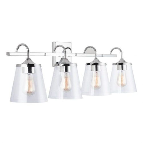 Capital Lighting 139142CH496 Jayne 4 or more Bulb Bathroom Light - Chrome