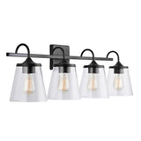 Capital Lighting 139142MB496 Jayne 4 or more Bulb Bathroom Light - Matte Black