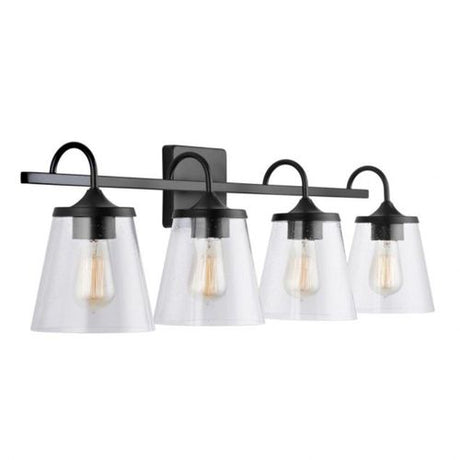 Capital Lighting 139142MB496 Jayne 4 or more Bulb Bathroom Light - Matte Black