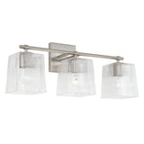 Capital Lighting 141731BN508 Lexi 3 Bulb Bathroom Light - Brushed Nickel