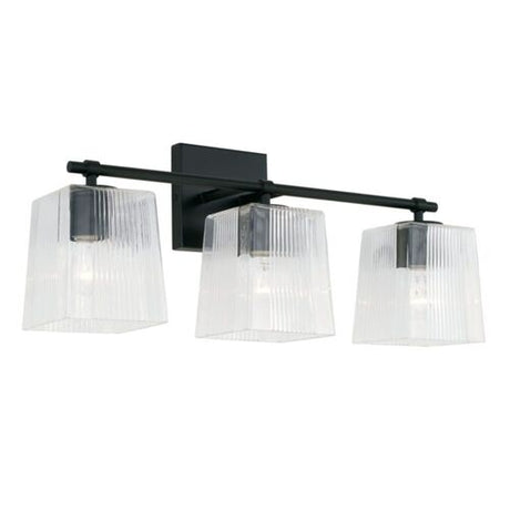Capital Lighting 141731MB508 Lexi 3 Bulb Bathroom Light - Matte Black