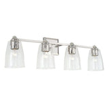 Capital Lighting 141841PN509 Laurent 4 or more Bulb Bathroom Light - Polished Nickel