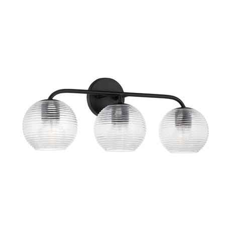 Capital Lighting 149931MB544 Dolan 3 Bulb Bathroom Light - Matte Black