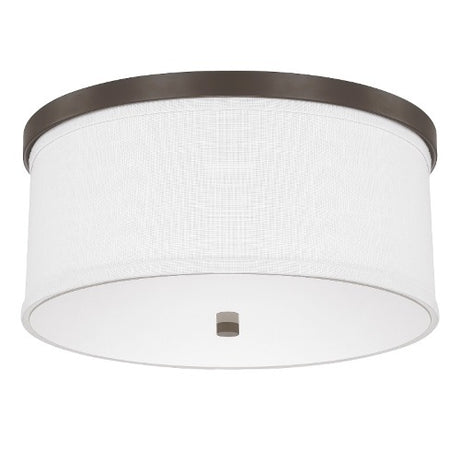 Capital Lighting 2015BB480 Midtown Flush Mount Ceiling Light - Burnished Bronze