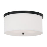 Capital Lighting 2015MB480 Midtown Flush Mount Ceiling Light - Matte Black