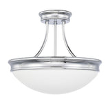 Capital Lighting 2037CH Semi Flush Mount Ceiling Light - Chrome