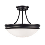 Capital Lighting 2037MB Semi Flush Mount Ceiling Light - Matte Black
