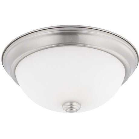 Capital Lighting 214721BN HomePlace Flush Mount Ceiling Light - Brushed Nickel