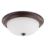 Capital Lighting 214731BZ Bates Flush Mount Ceiling Light - Bronze