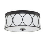 Capital Lighting 225131MB683 Rylann Flush Mount Ceiling Light - Matte Black