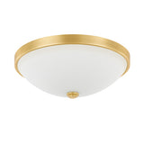 Capital Lighting 2323CGSW Covington Flush Mount Ceiling Light - Capital Gold