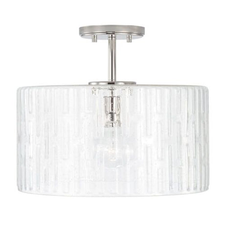 Capital Lighting 241311PN Emerson Down Light Pendant - Polished Nickel