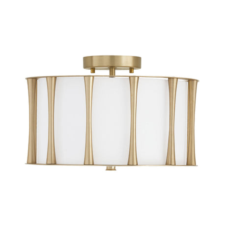 Capital Lighting 244631MA Bodie Semi Flush Mount Ceiling Light - Matte Brass