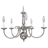 Capital Lighting 3125MN Chandler Mid Sized Chandelier - Matte Nickel
