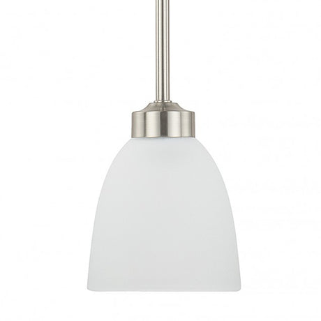 Capital Lighting 314311BN333 Jameson Mini Pendant - Brushed Nickel