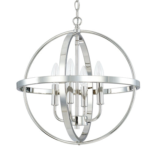 Capital Lighting 317541PN HomePlace Entrance / Foyer Pendant - Polished Nickel