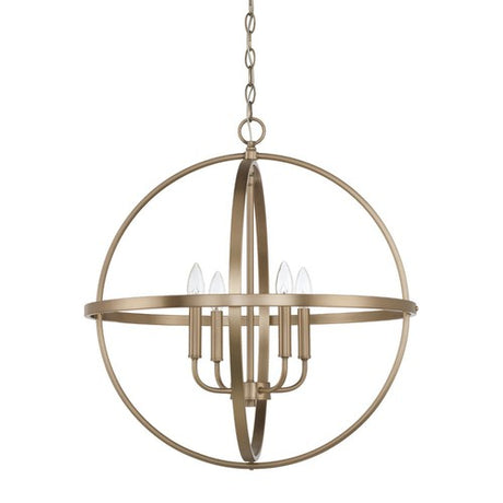 Capital Lighting 317542AD HomePlace Entrance / Foyer Pendant - Aged Brass