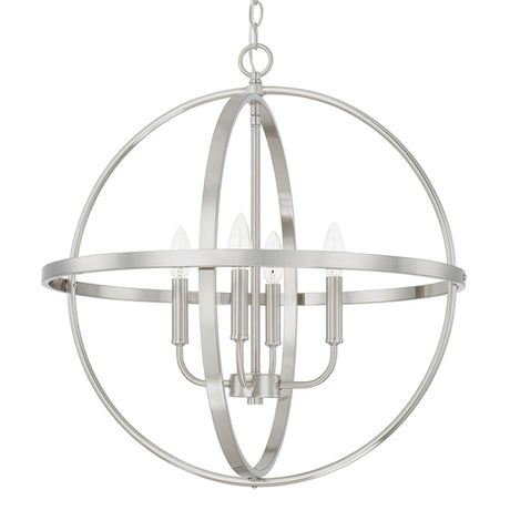 Capital Lighting 317542BN HomePlace Entrance / Foyer Pendant - Brushed Nickel