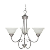 Capital Lighting 3223MN220 Hometown Mid Sized Chandelier - Matte Nickel